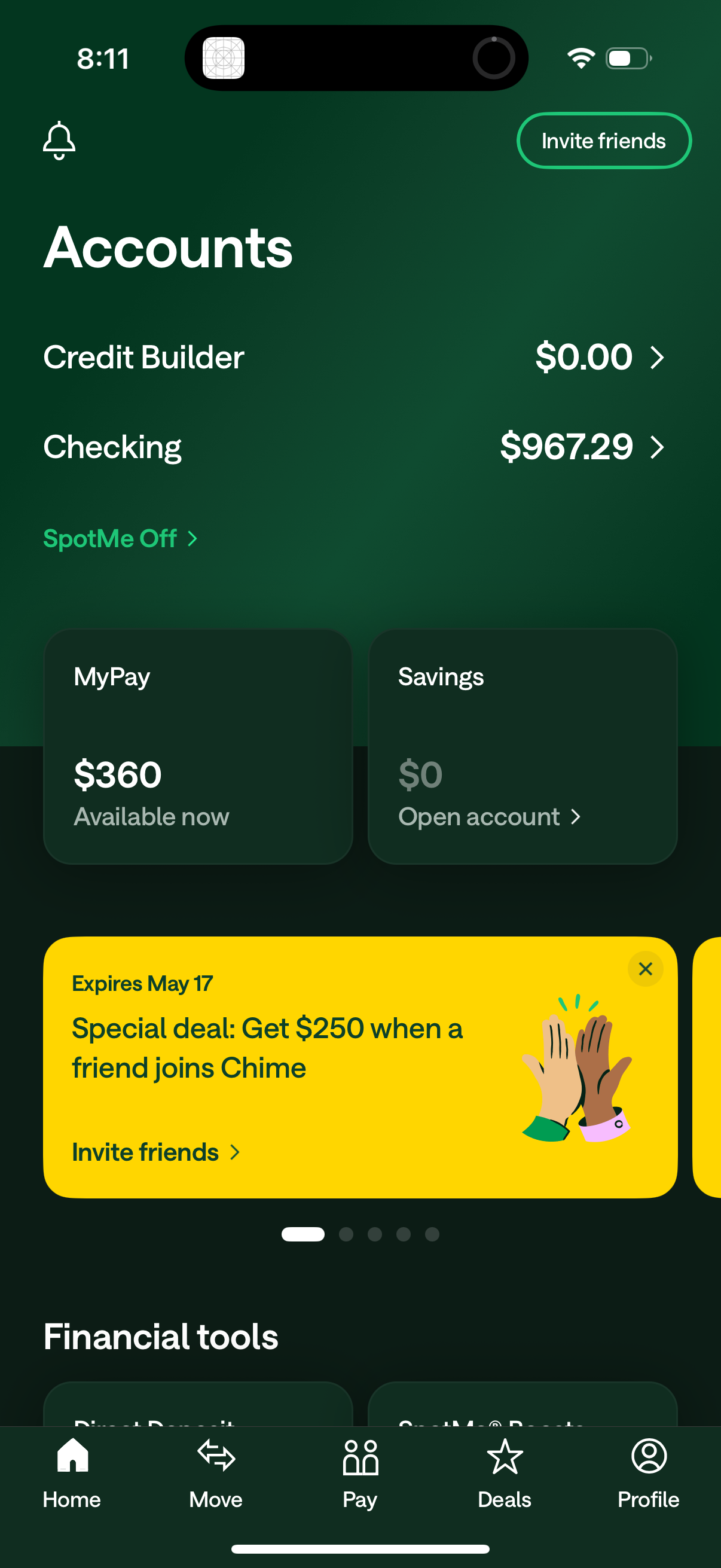 chime app screenshot 17